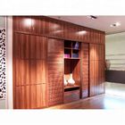 Classical Wood Oak Particle Board Wardrobe For Home Decor Furniture 18mm Thickness